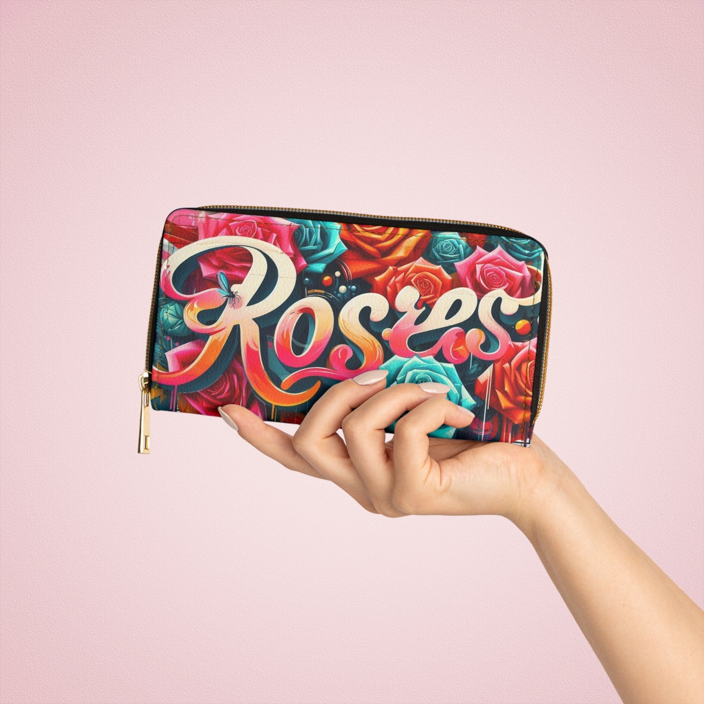 Roses Graffiti #3 Wallet