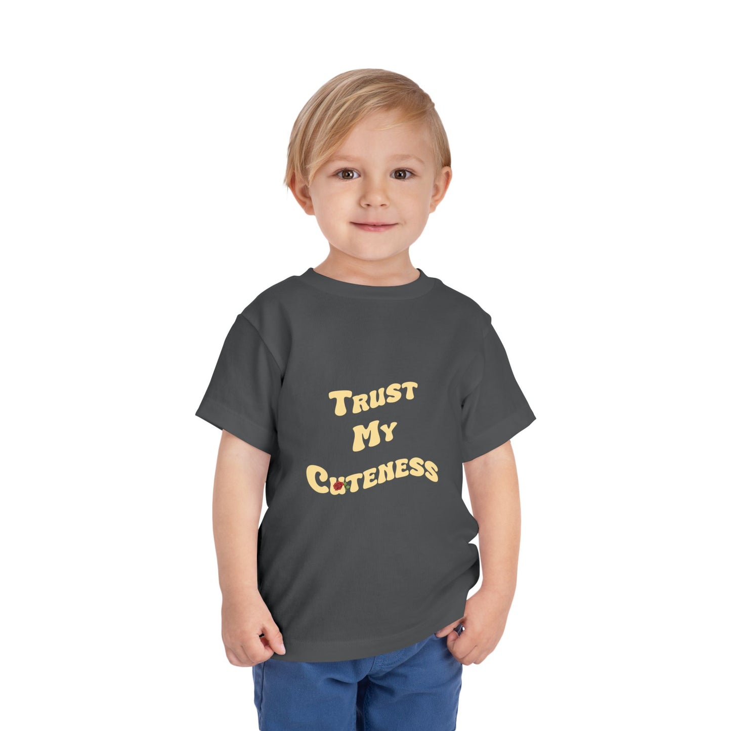 Trust My Cuteness Boys Toddler Tee