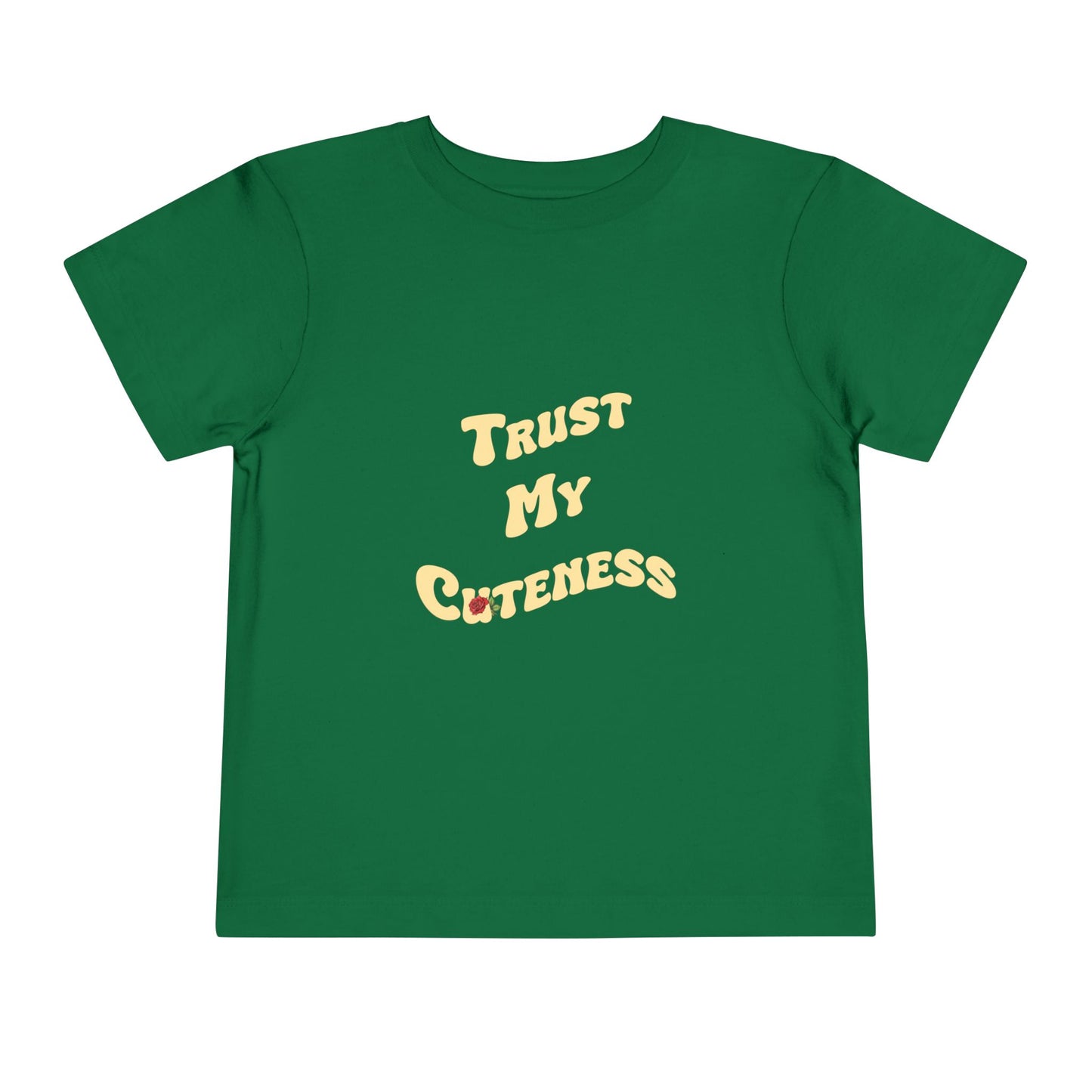 Trust My Cuteness Boys Toddler Tee