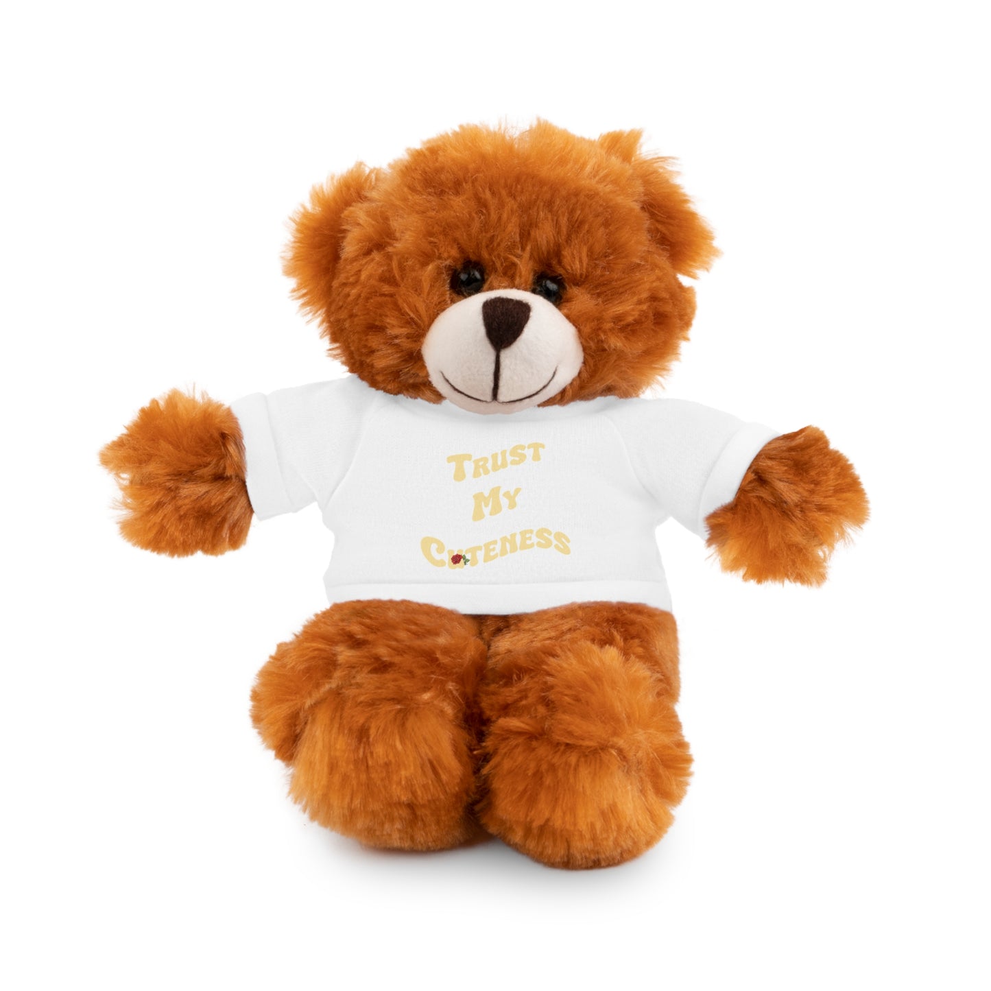 Stuffed Animals with Trust My Cuteness Tee