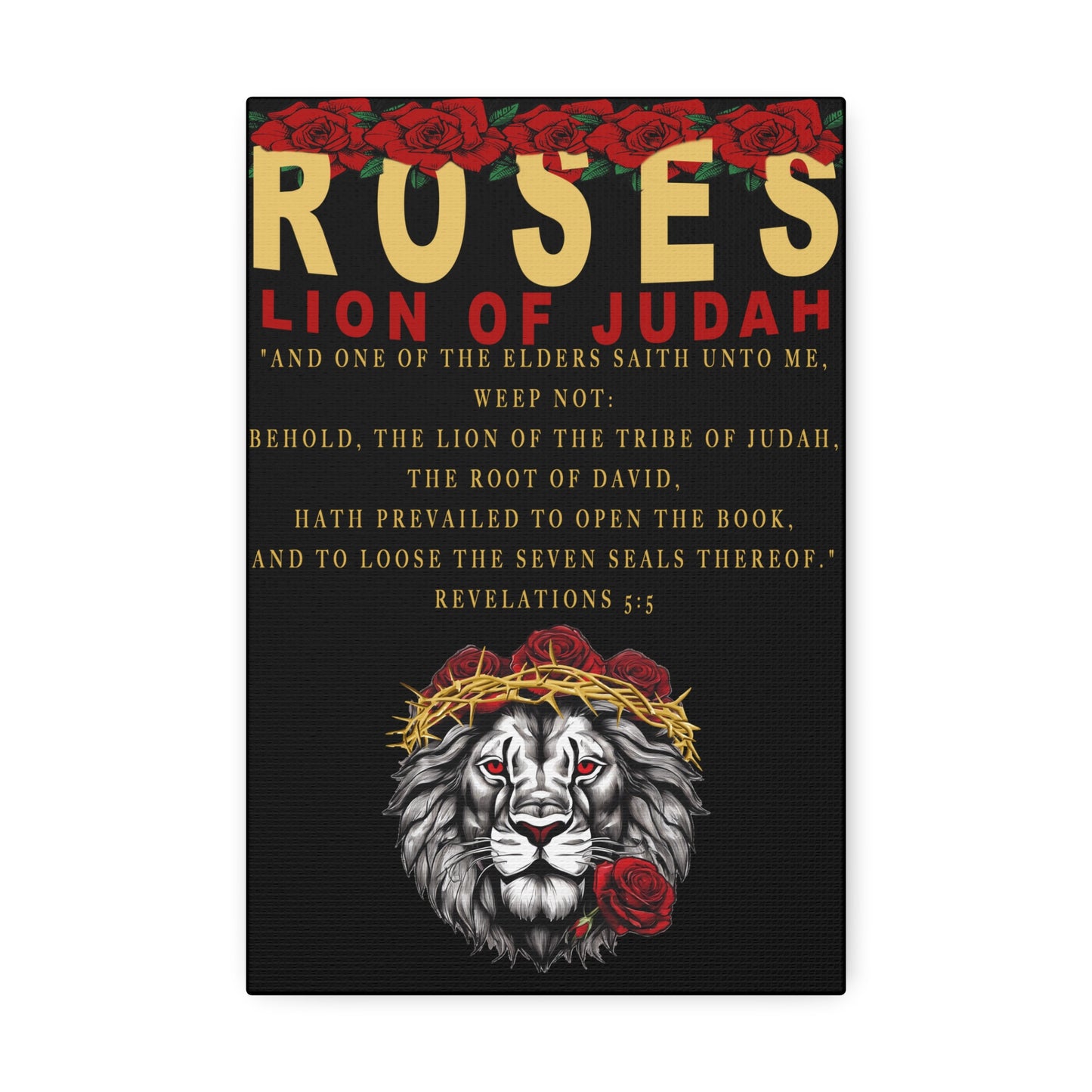 Lion of Judah Canvas