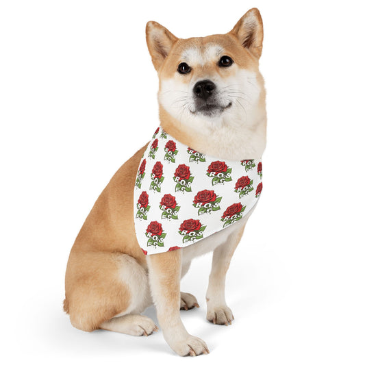 Roses Red Pet Bandana