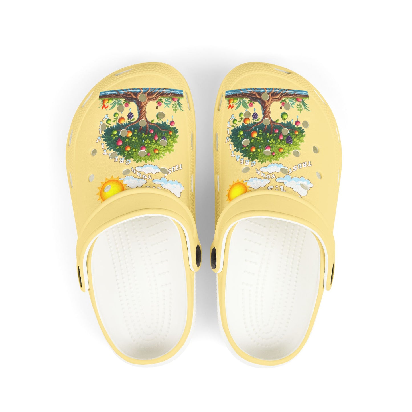 Kids Psalm 1:3 Trust Your Creativity Clogs