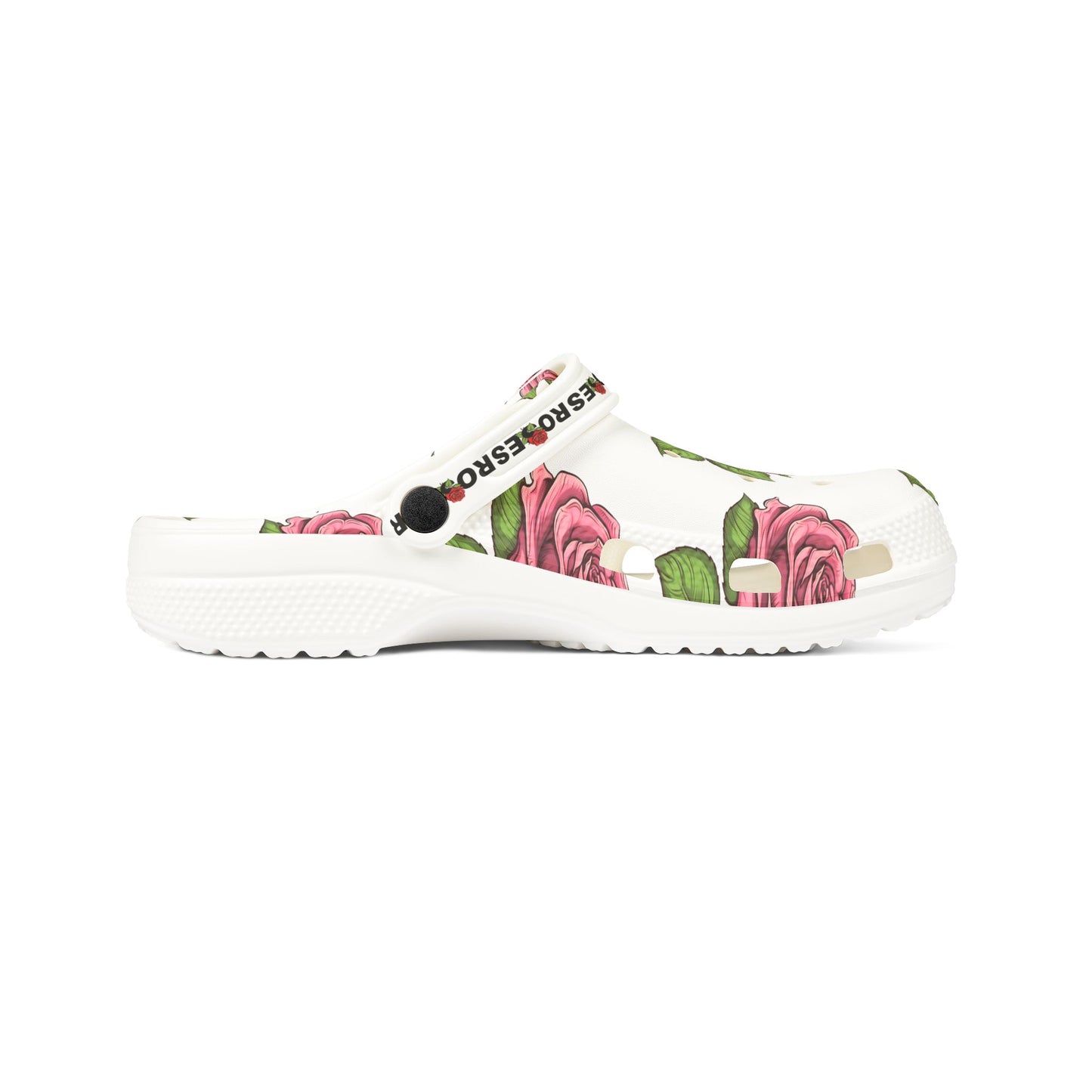 Pink Roses Clogs