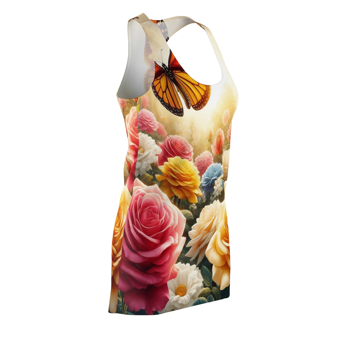 Roses Spring Sunshine Racerback Dress