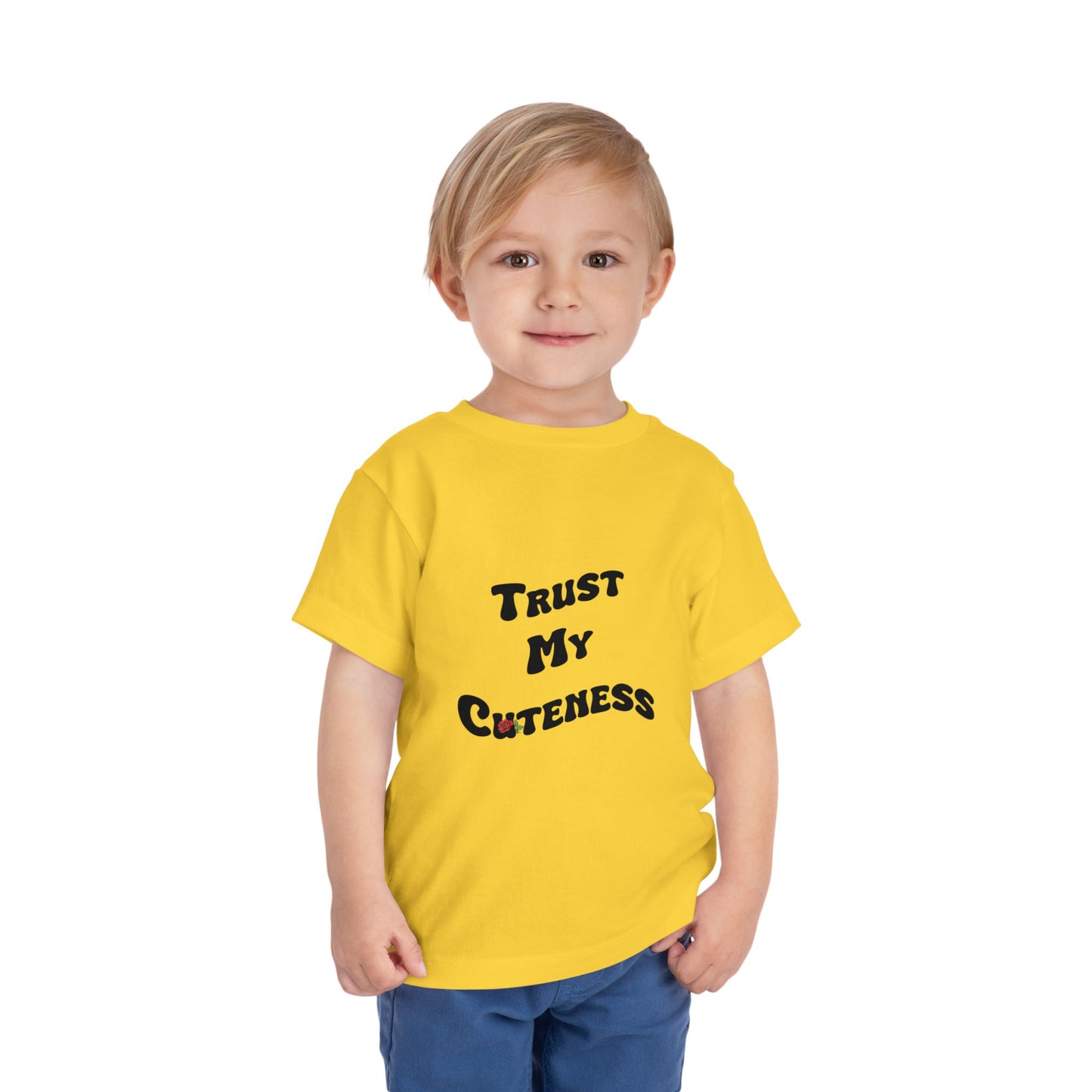 Trust My Cuteness Boys Toddler Tee
