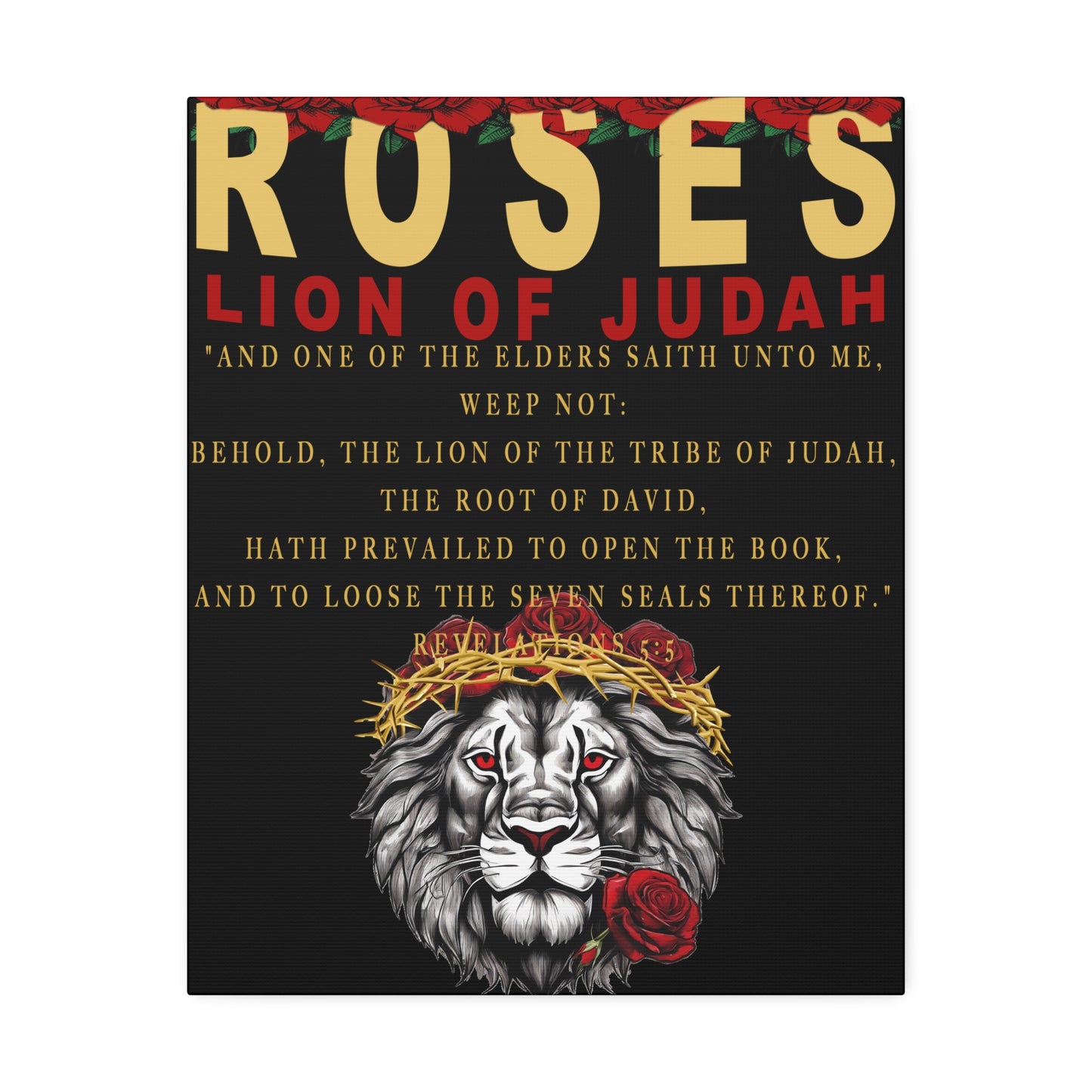 Lion of Judah Canvas