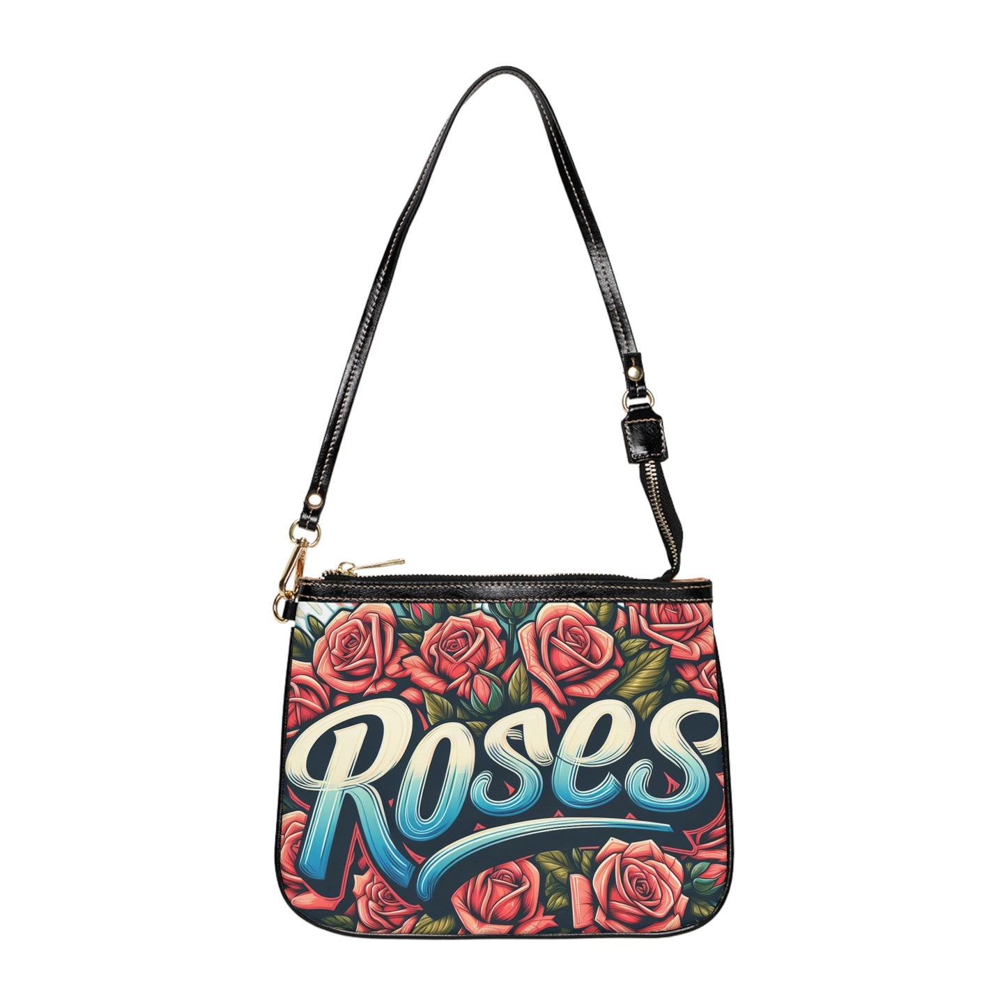 Roses Graffiti #16 Small Shoulder Bag