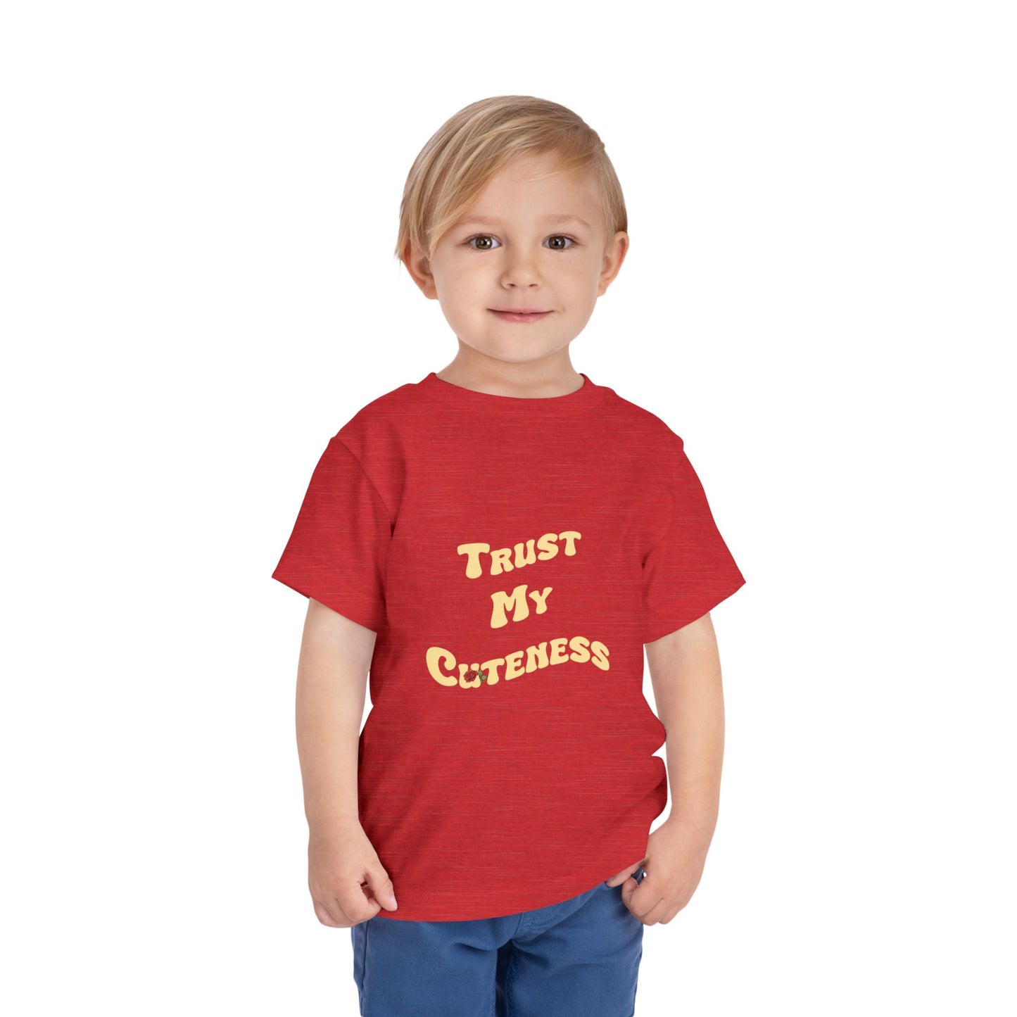 Trust My Cuteness Boys Toddler Tee