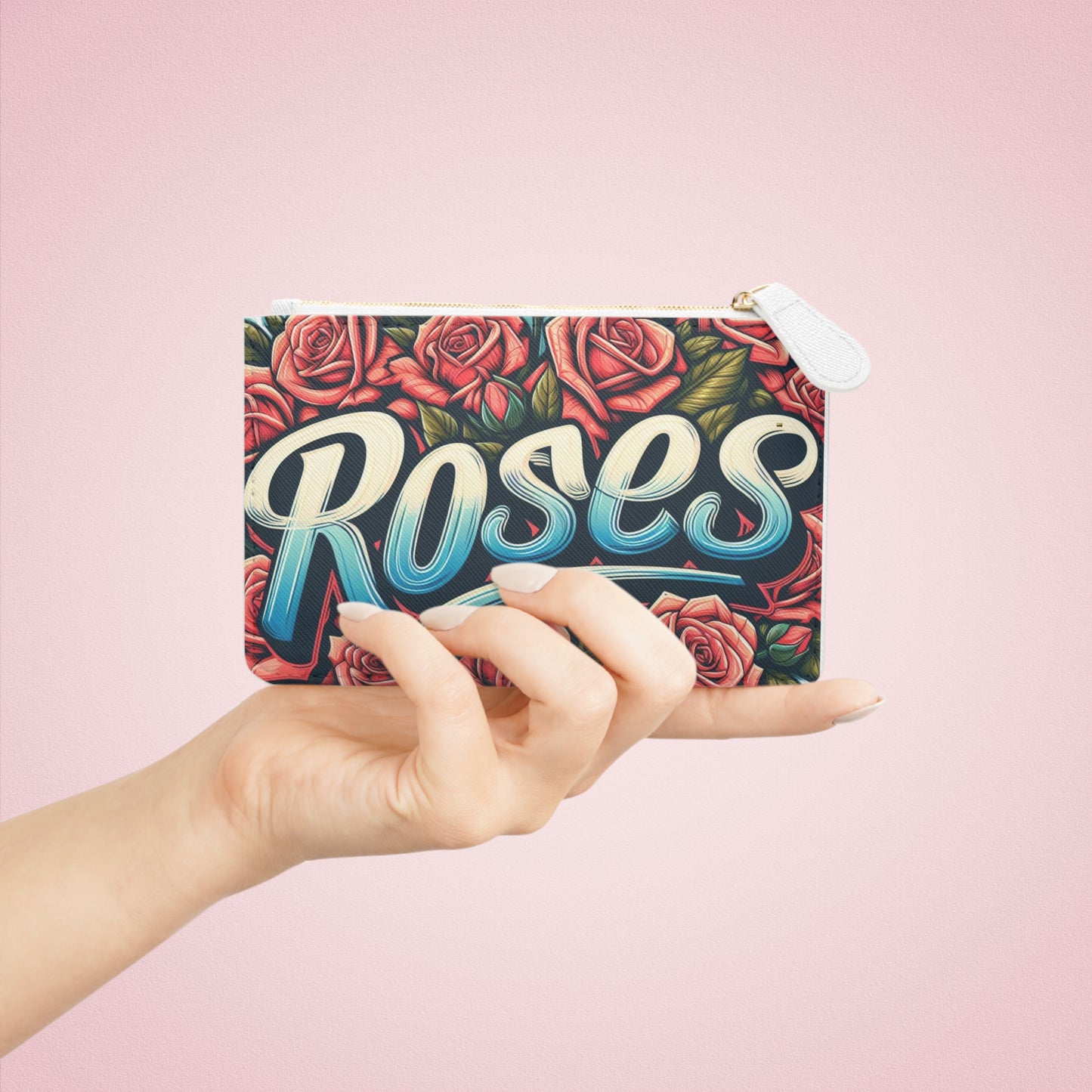 Roses Graffiti #16 Mini Clutch
