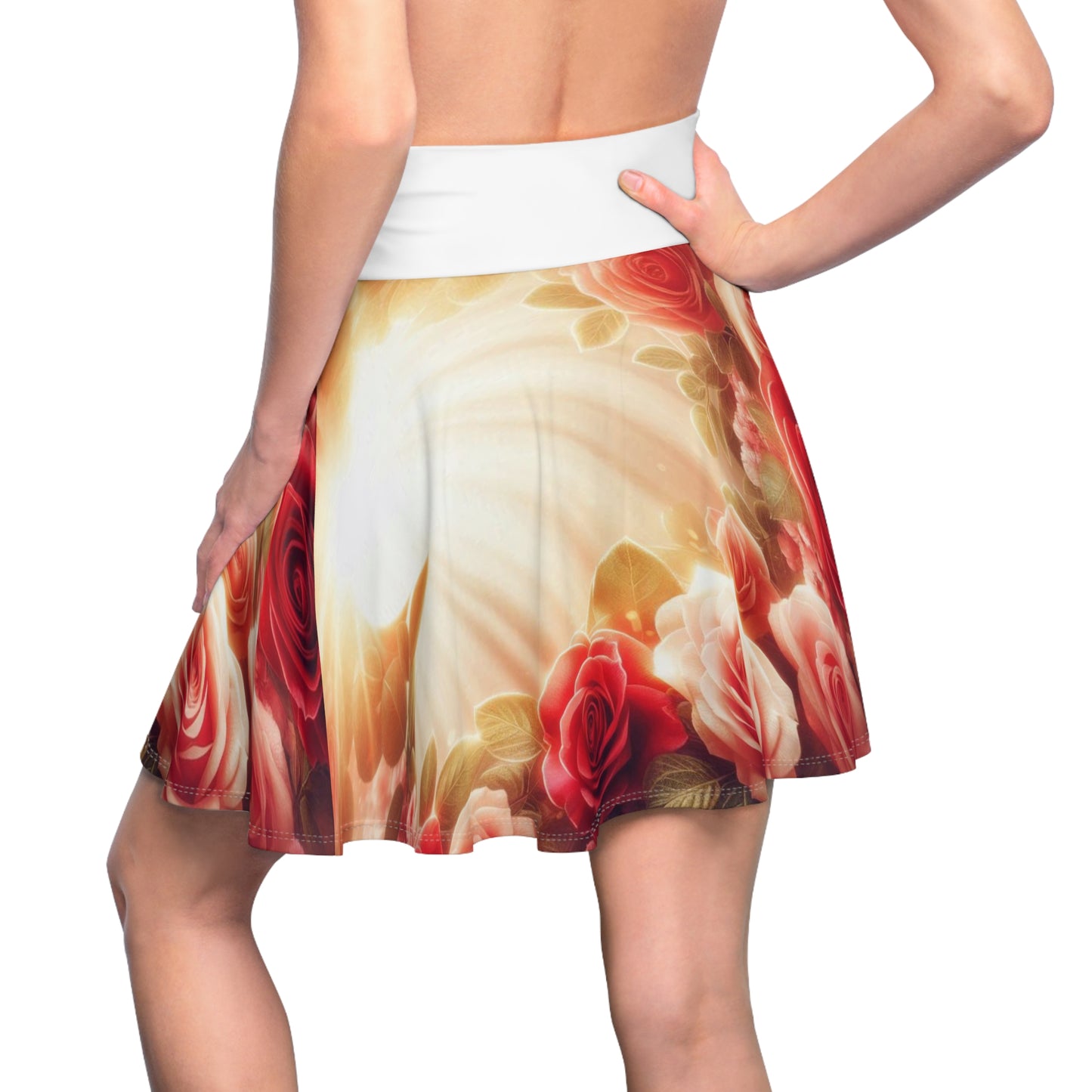 Roses Sunshine Tennis Skirt