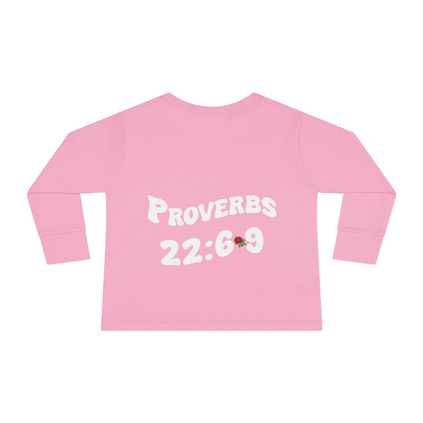 Trust My Cuteness Toddler Girls Long Sleeve Tee