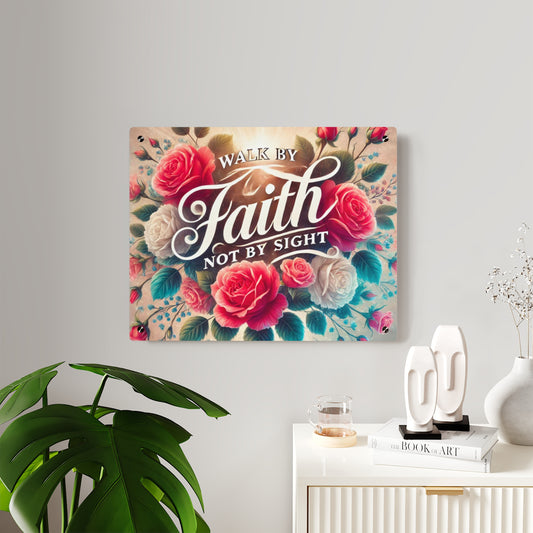 Walk By Faith Acrylic Wall Art Panel