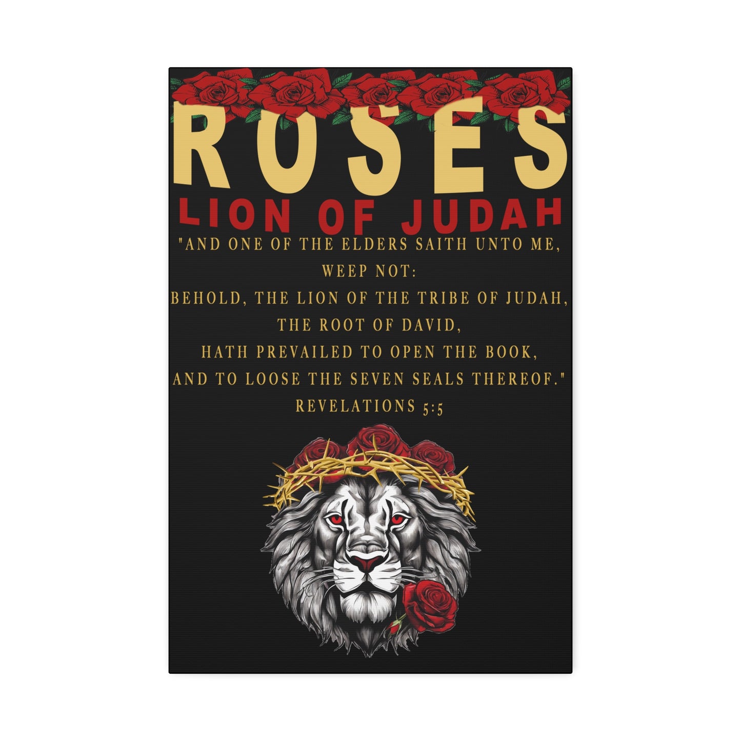 Lion of Judah Canvas