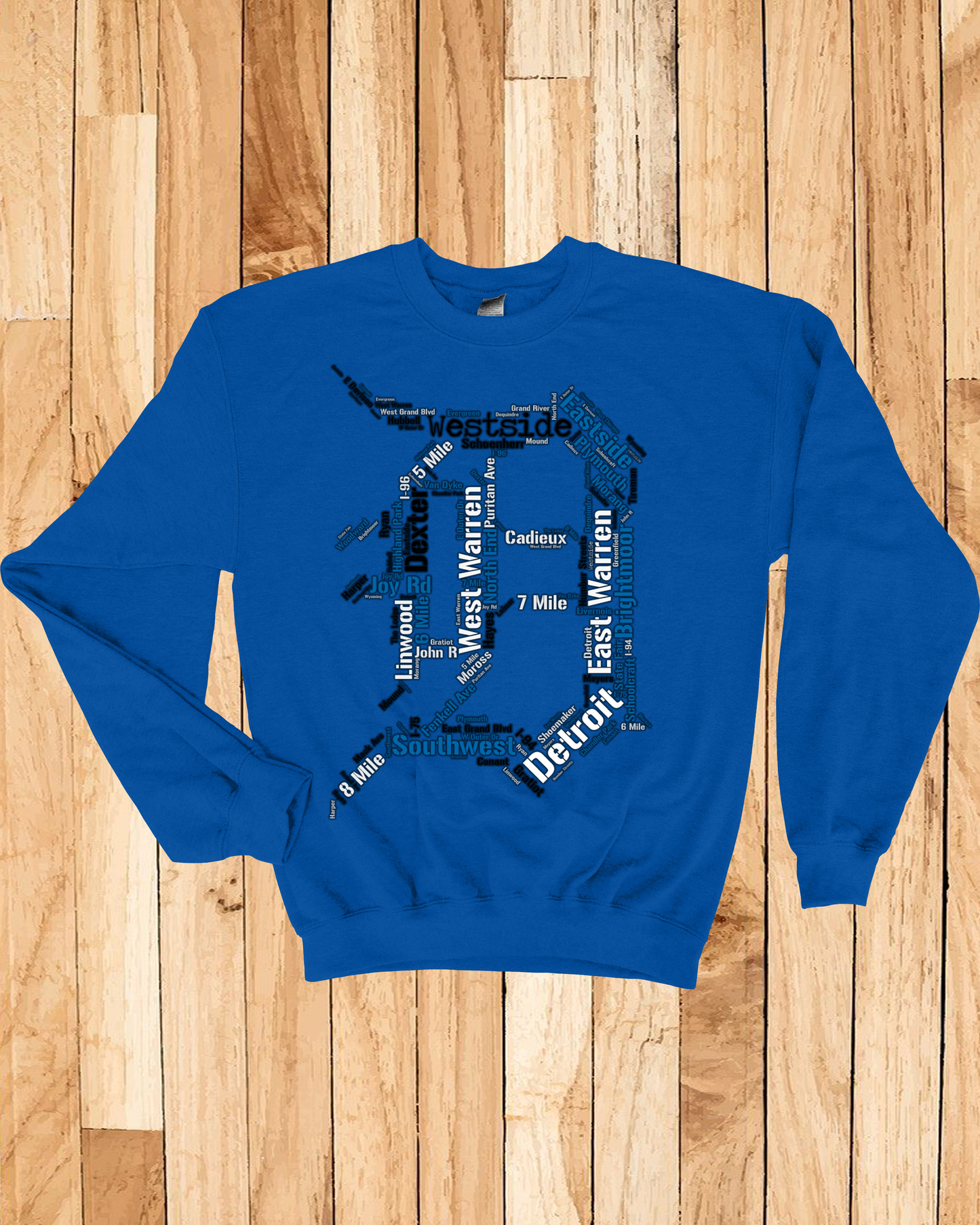 Detroit Streets Lions Hometown Sweatshirt