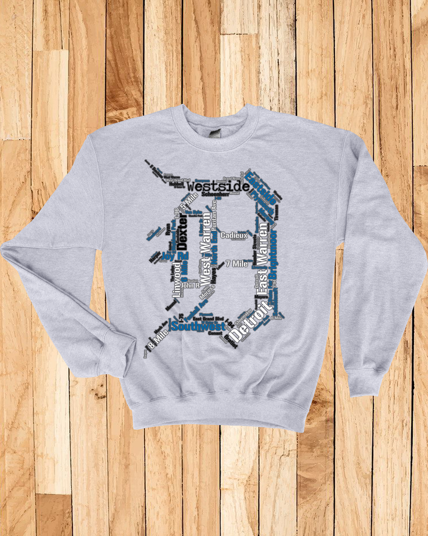 Detroit Streets Lions Hometown Sweatshirt
