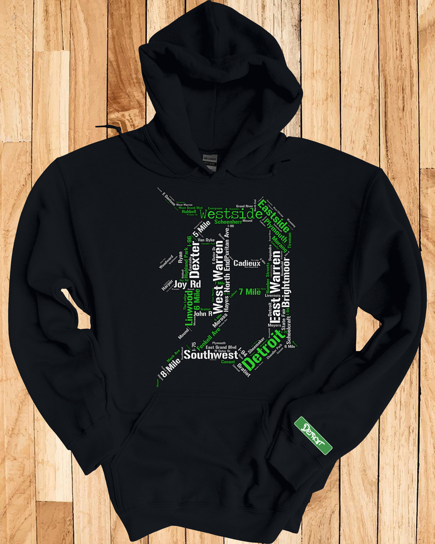 Detroit Streets Hoodie