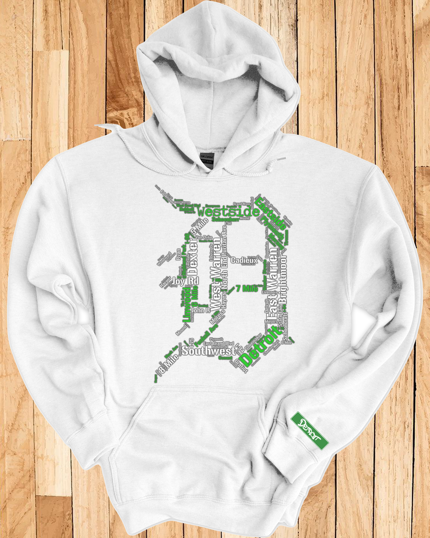 Detroit Streets Hoodie