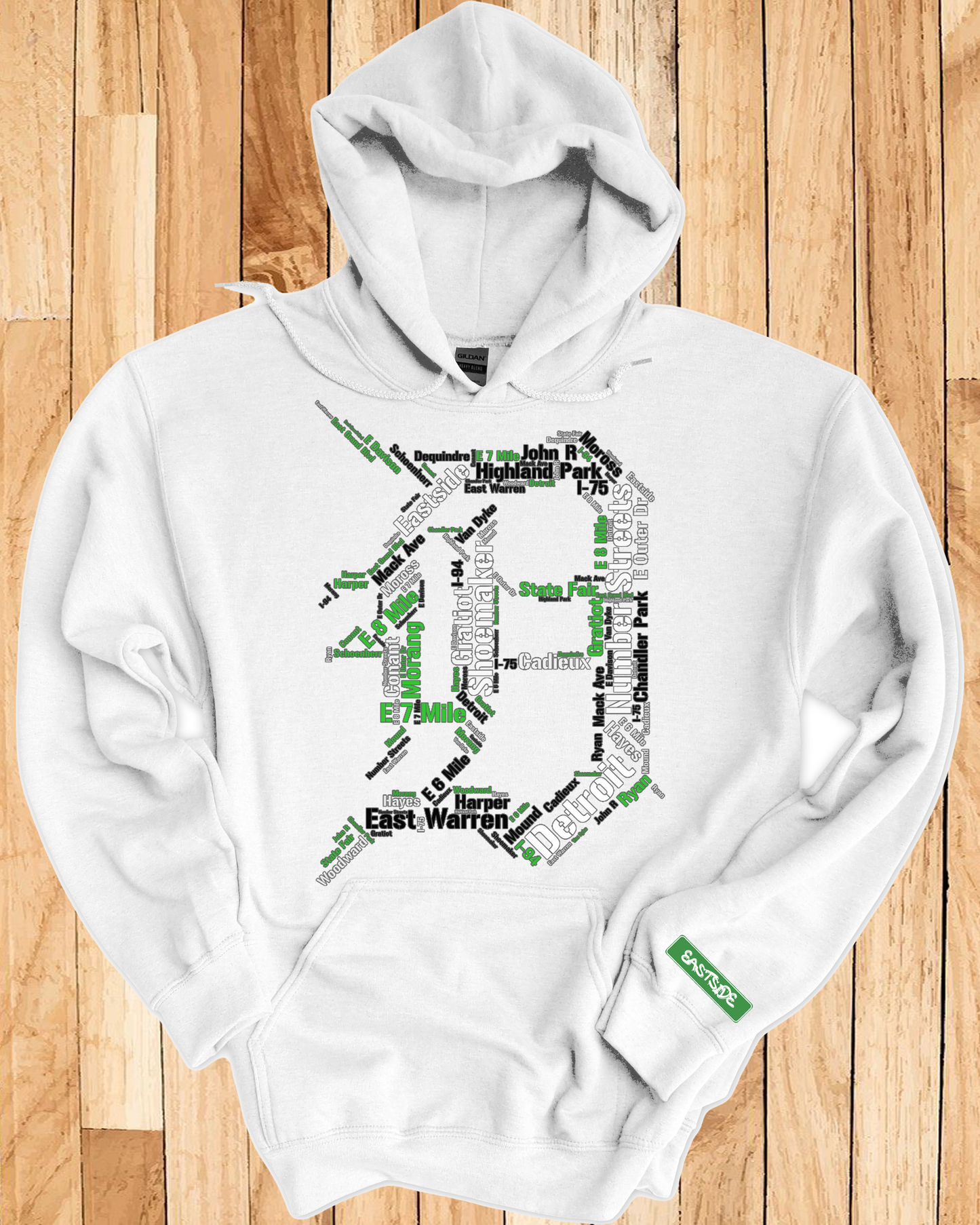 Detroit Streets Hoodie