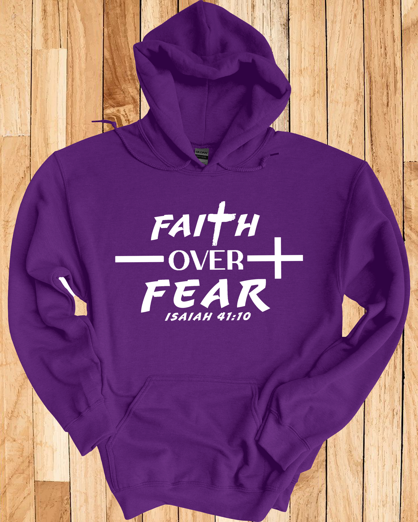 Faith Over Fear Unisex Hoodie Youth