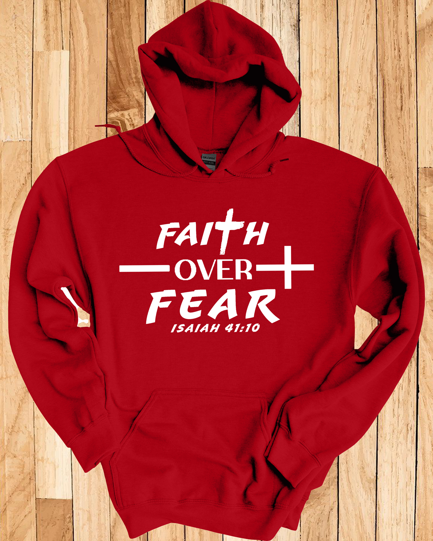 Faith Over Fear Unisex Hoodie Youth