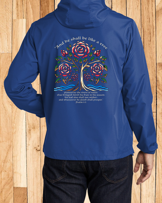 Men Signature Roses Windbreakers
