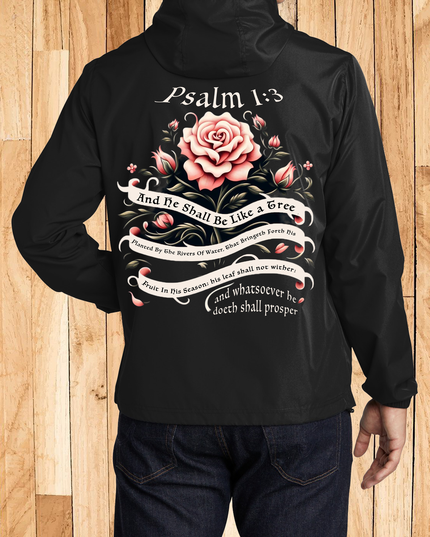Women Signature Roses Windbreakers