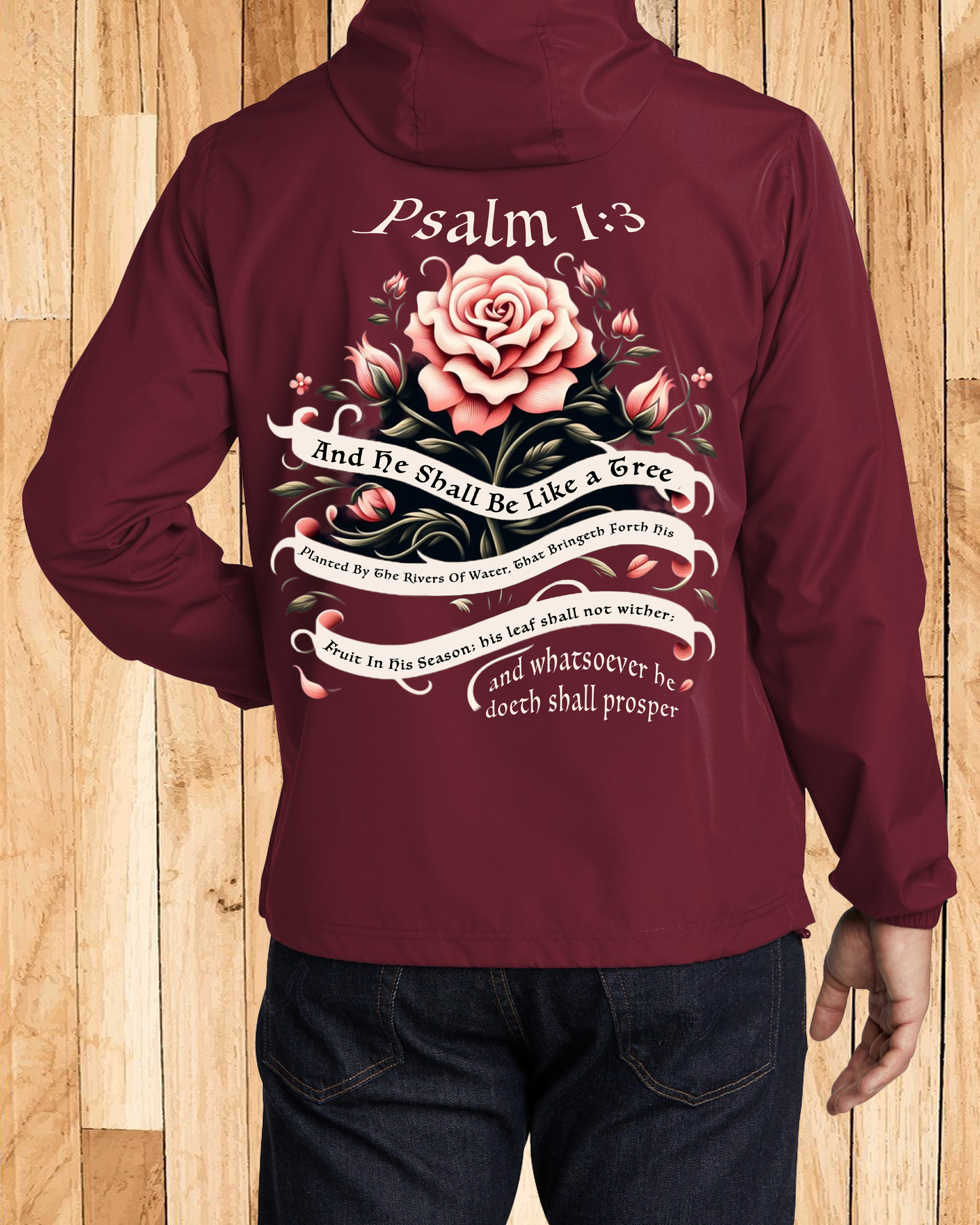 Women Signature Roses Windbreakers