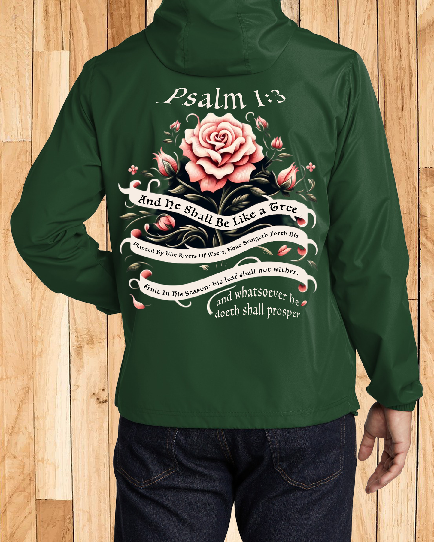 Women Signature Roses Windbreakers