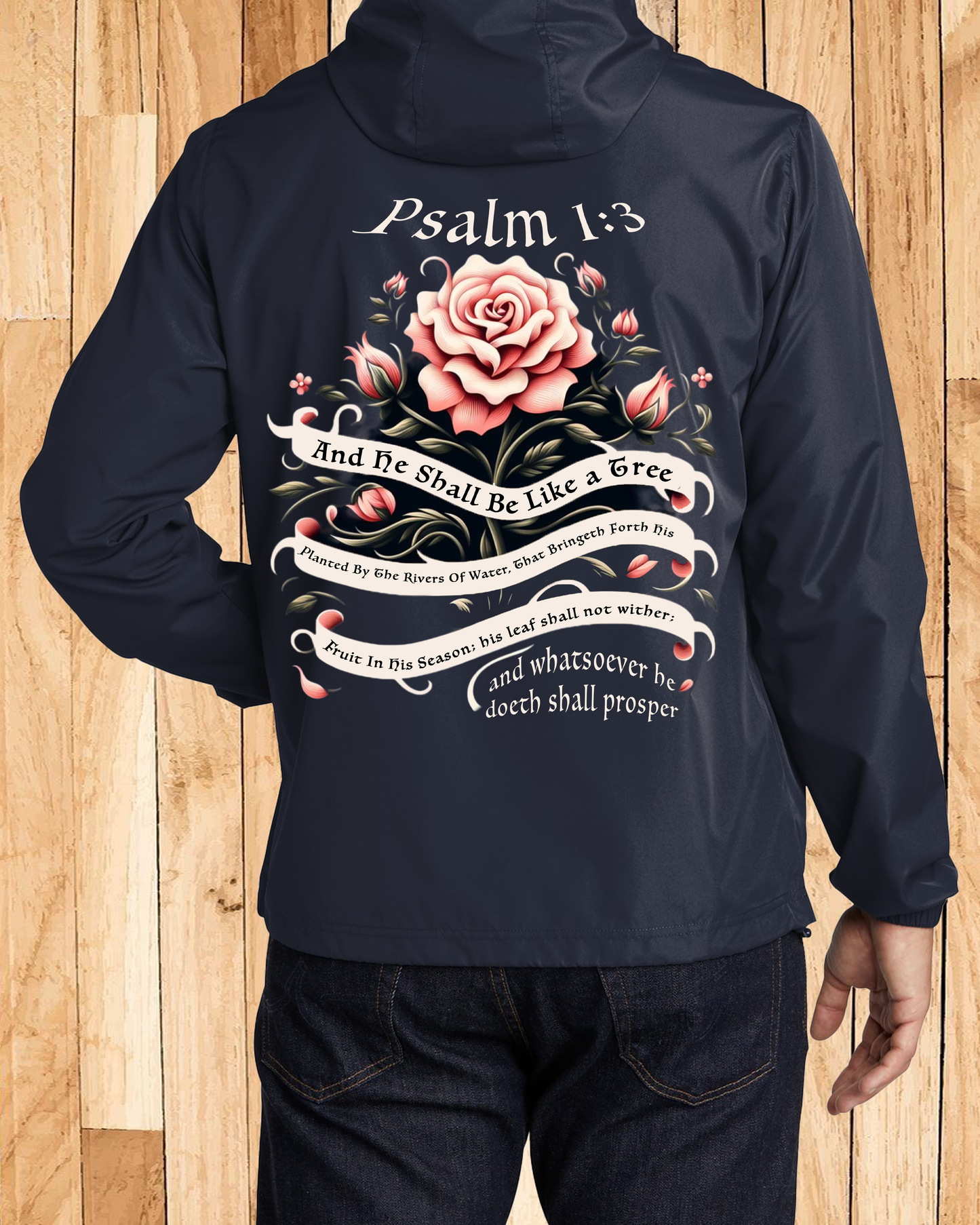 Women Signature Roses Windbreakers