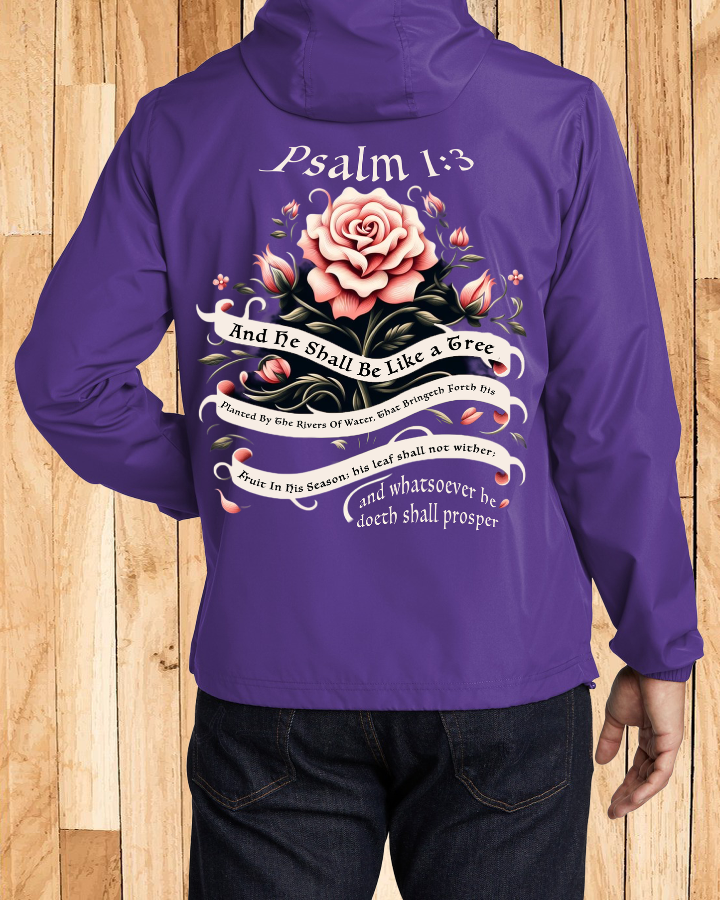 Women Signature Roses Windbreakers