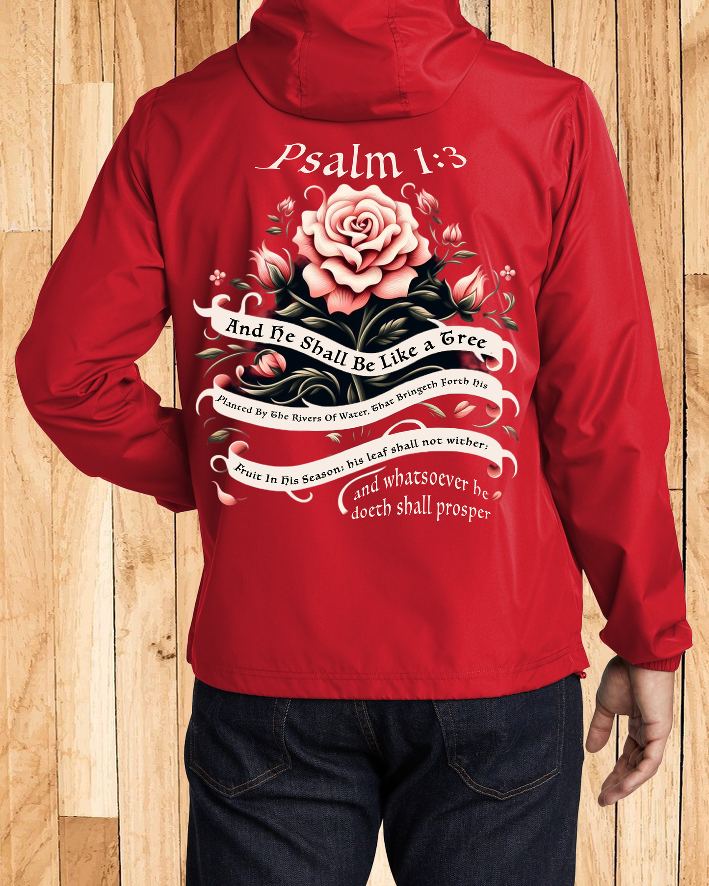 Women Signature Roses Windbreakers