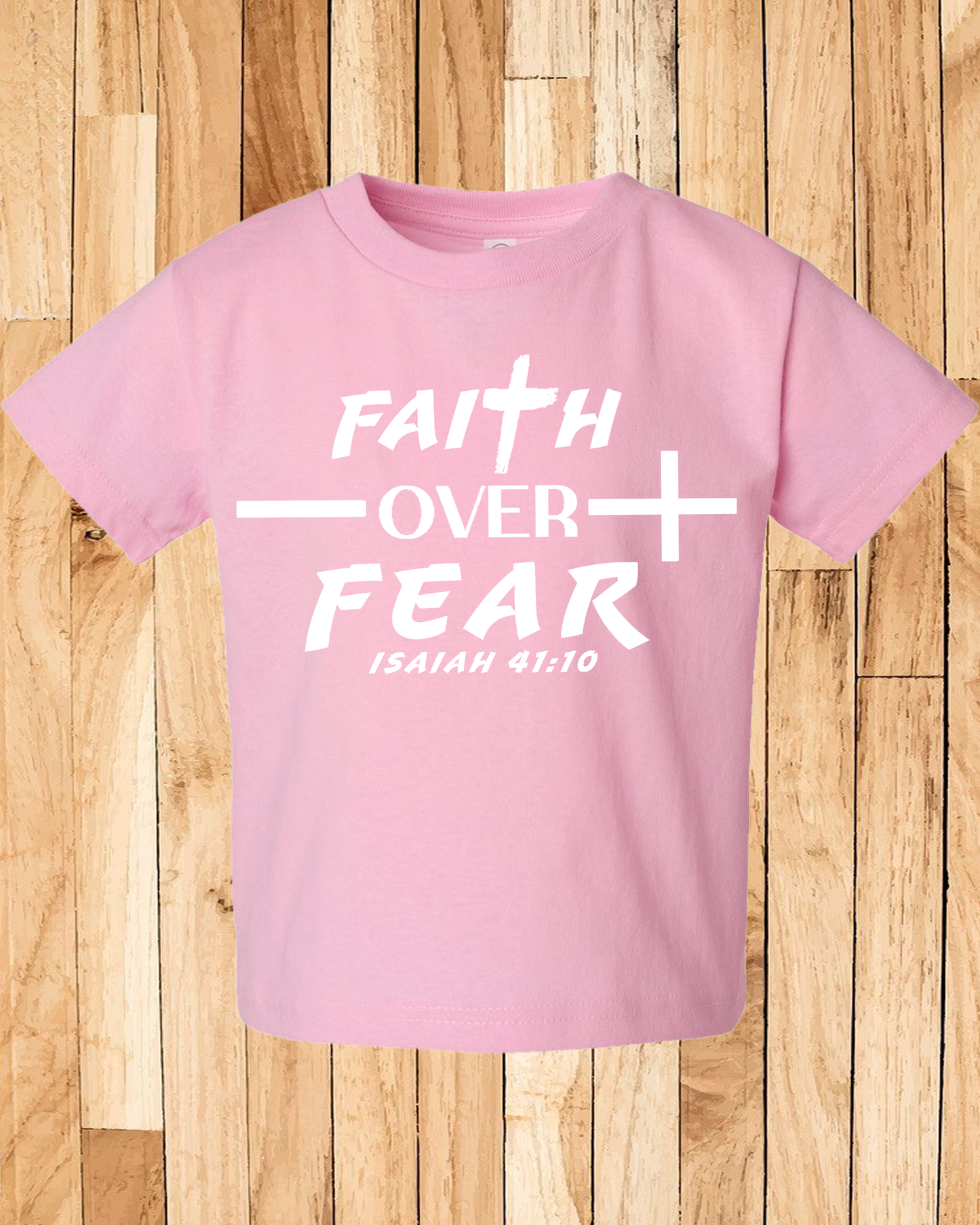 Faith Over Fear Unisex Tee Toddler