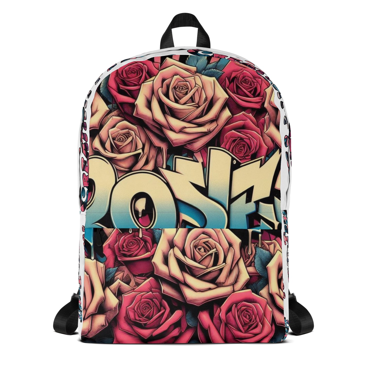 Roses Graffiti #27 Backpack