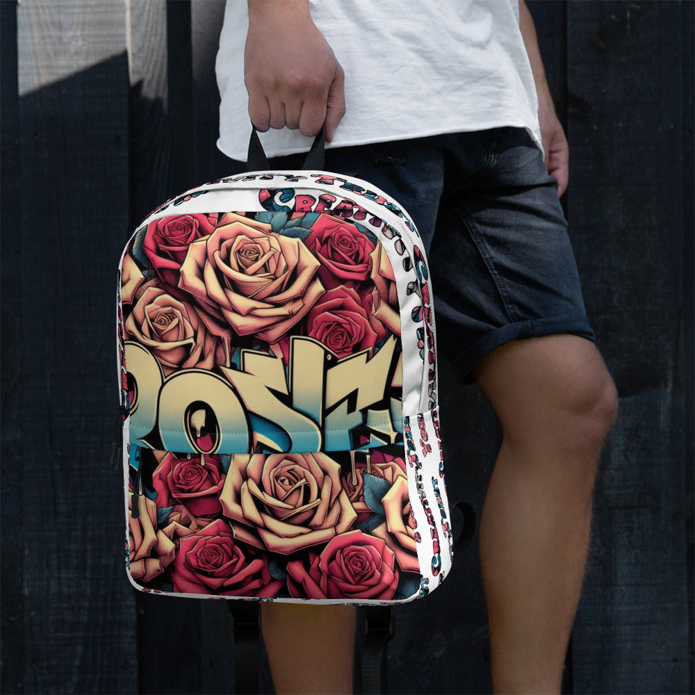 Roses Graffiti #27 Backpack