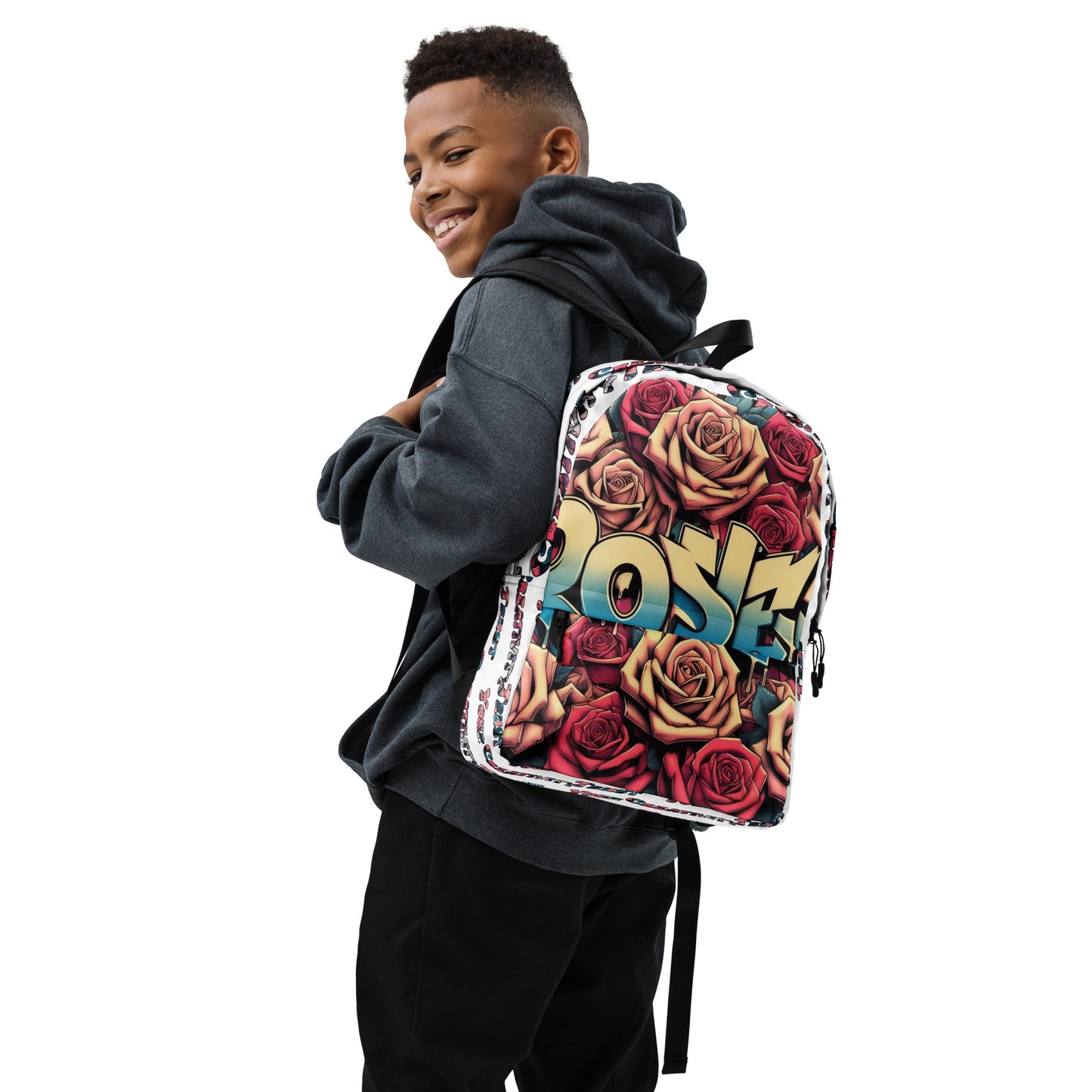 Roses Graffiti #27 Backpack