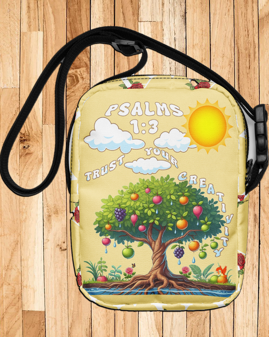 Kids Psalm 1:3 Trust Your Creativity Crossbody Bag