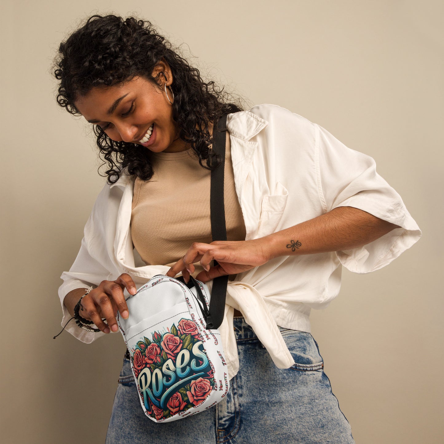 Unisex Crossbody Bag Graffiti #16