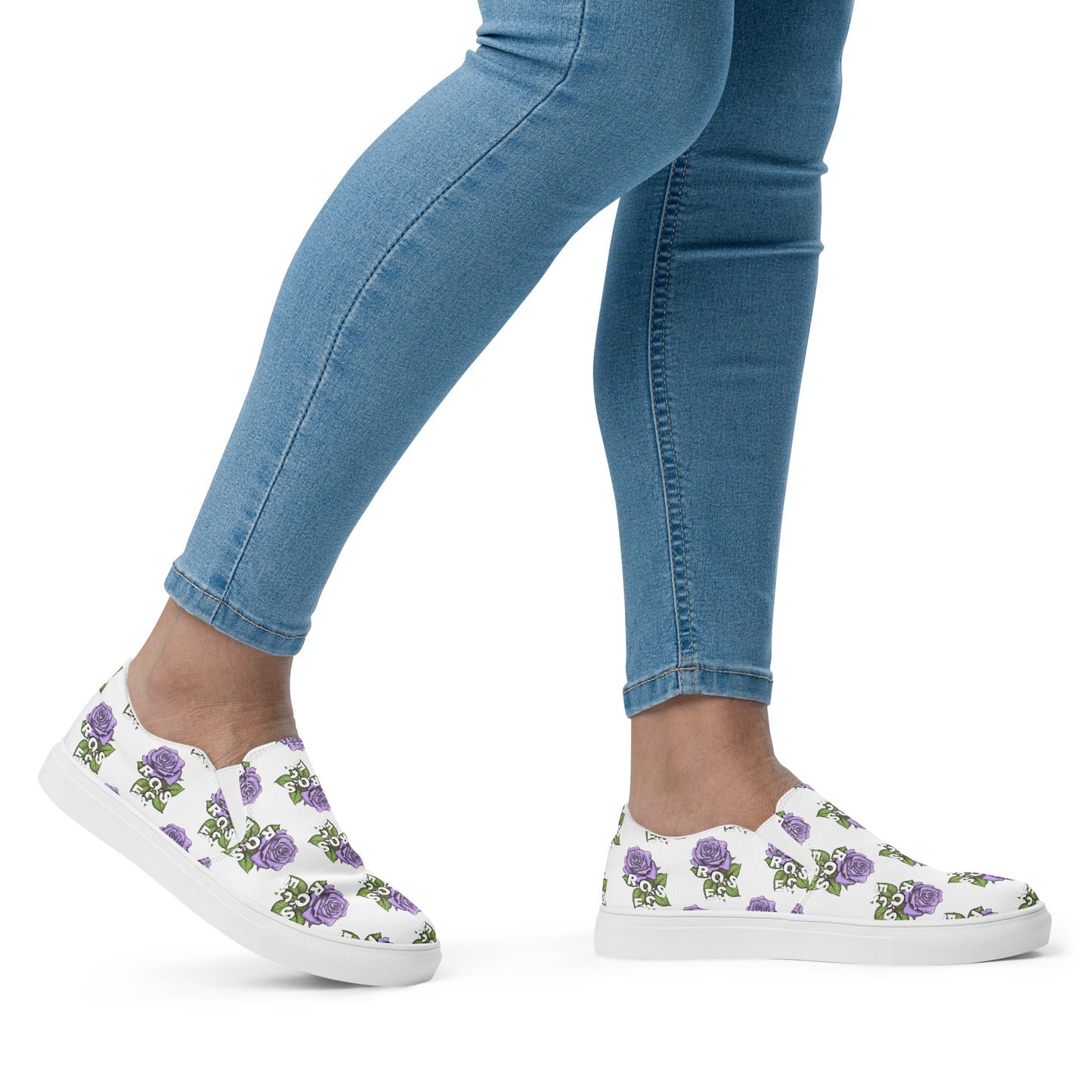 Roses Signature Lavender Women’s Slip-On Shoes